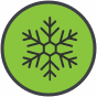 Utopia AC Company - Air Conditioning Services - Snowflake Icon