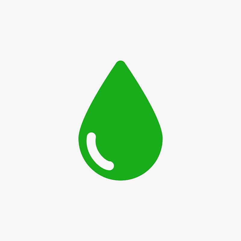 Humidifiers Utopia, TX - Green water drop icon