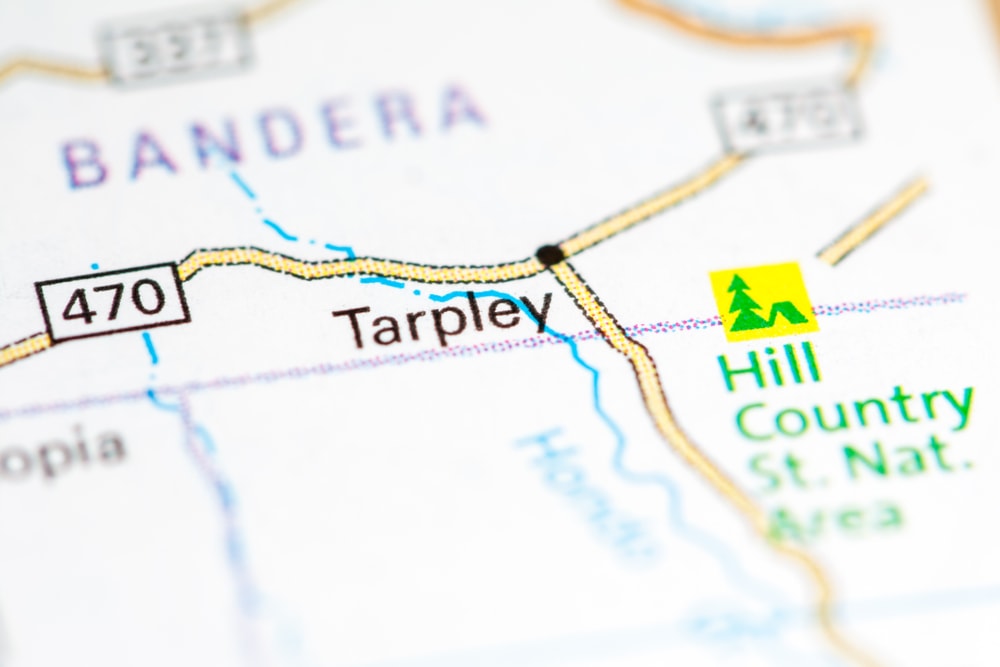 Tarpley AC Company - Tarpley, TX on a map